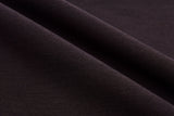 Wool Touch 4 way Spandex Gabardine fabric - G.k Fashion Fabrics Dark Brown - 13 / Price per Half Yard satin