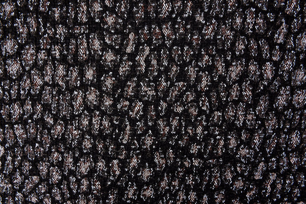 Woven Acrylic Blended Tweed Sparkling Print Fabric - G.k Fashion Fabrics Stones / Price per Half Yard